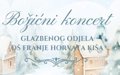 Božićni koncert Glazbenog odjela OŠ Franje Horvata Kiša