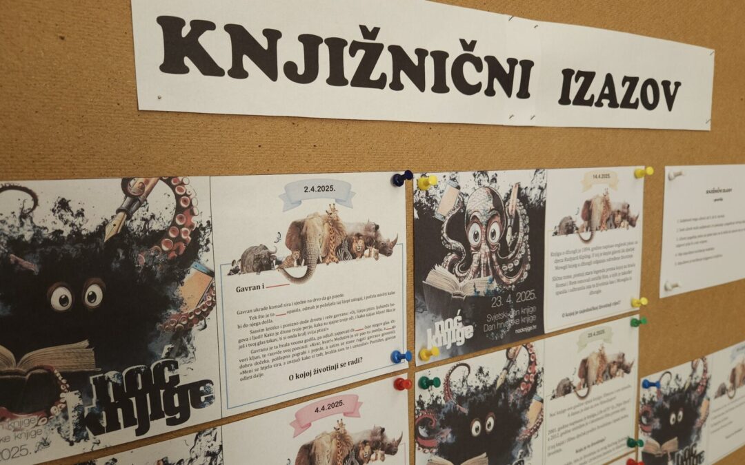 Dnevni knjižnični izazovi povodom Noći knjige