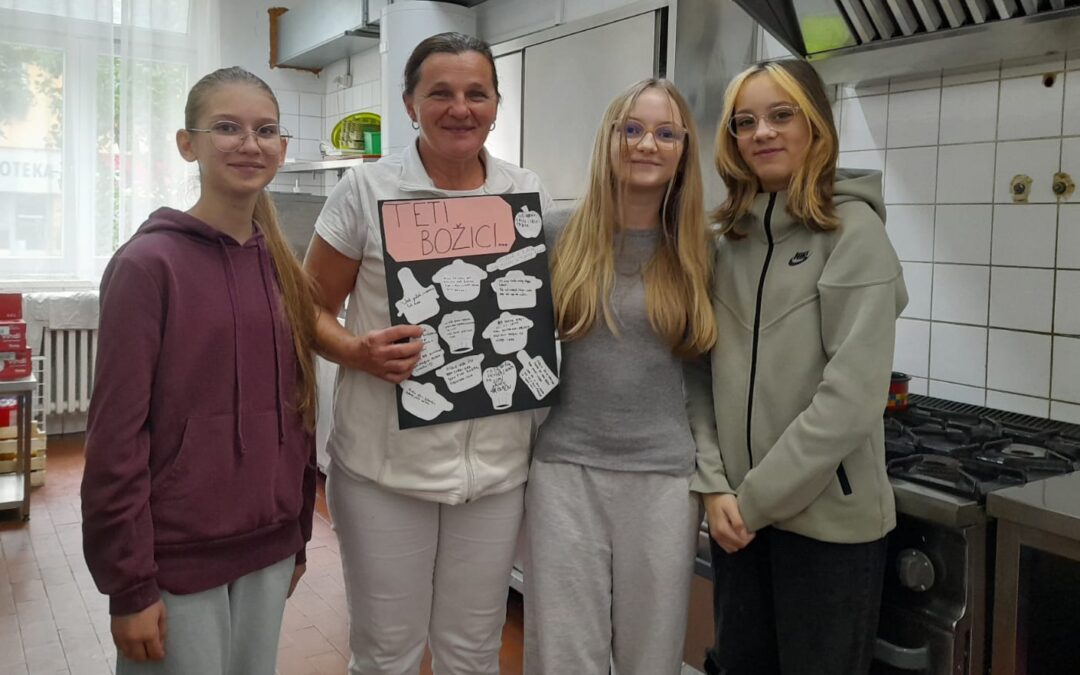 Intervju s kuharicom – dio projekta Tjedan školskog doručka u matičnoj školi