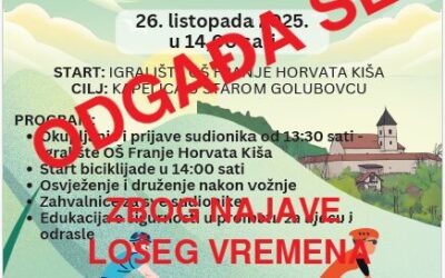 Odgoda Biciklijade Općine Lobor
