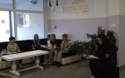 Knjižnično medijska skupina u posjetu Dječjem vrtiću Ivančica – Lobor