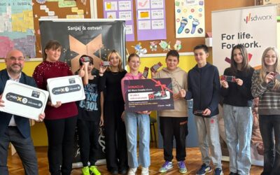 SD Worx Hrvatska i VIDI X Hrvatska donirali školi mikroračunala za inovativni STEM projekt pametnih sadilica
