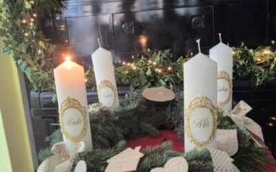 Blagoslov adventskih vijenaca i paljenje prve adventske svijeće u našoj školi