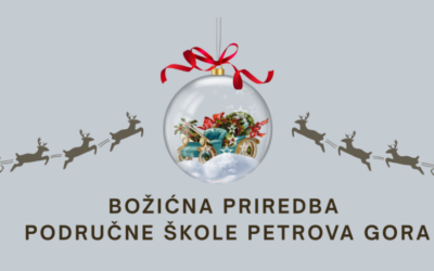 Božićna priredba u područnoj školi Petrova Gora