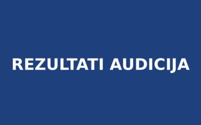Rezultati audicije za upis u 1. razred Glazbenog odjela OŠ Franje Horvata Kiša (šk. god. 2026./2027.)