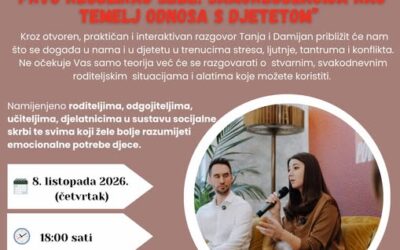 Poziv roditeljima na radionicu povodom Dječjeg tjedna 2026. u organizaciji Krapinsko-zagorske županije